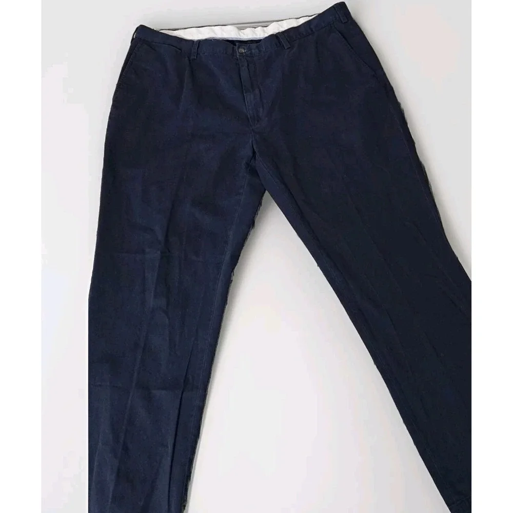 Polo Ralph Lauren Classic Straight Chino‎ Golf Blue Pants Size 42 x 31 Big Tall
